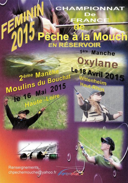 Championnat de France Féminin de pêcdhe à la mouche en réservoir Championnat de France Féminin de pêcdhe à la mouche en réservoir