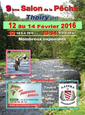 9eme édition du Salon de la pêche à THOIRY ( 01 )