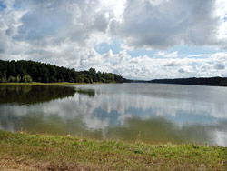 Lac du  Gioulé à Aire sur Adour