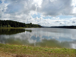 Lac du  Gioulé à Aire sur Adour