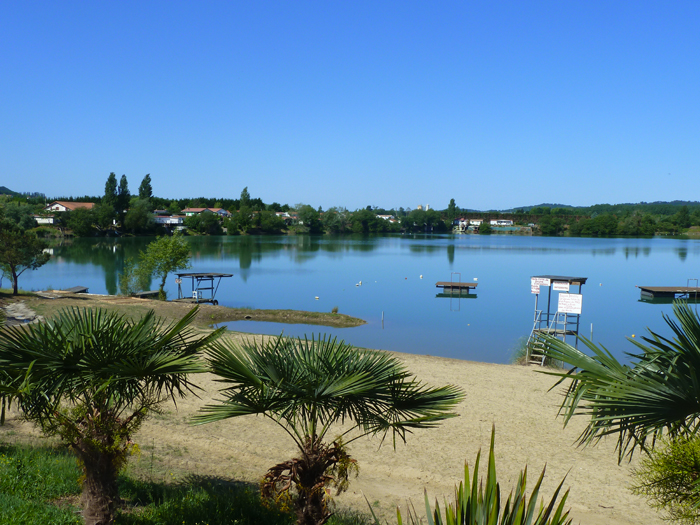 Le lac de Sames