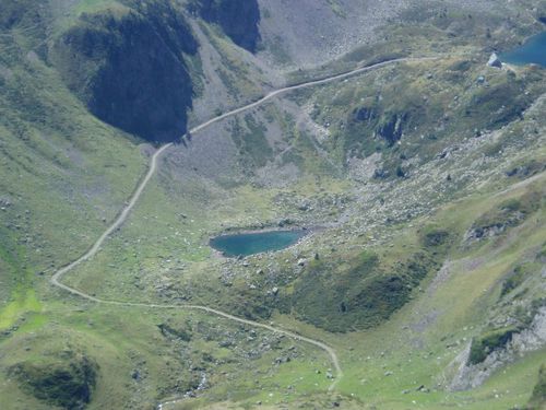 Le lac noir d'Ilhéou