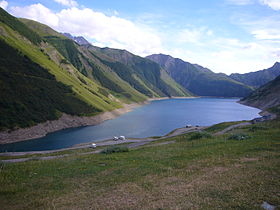 Lac de retenue EDF de Grand'Maison